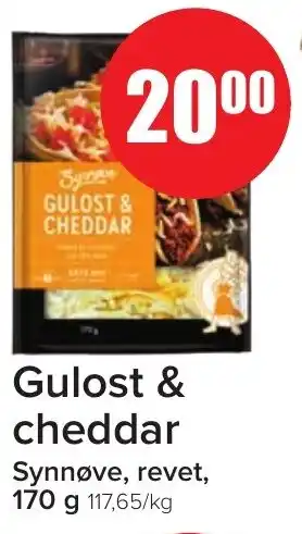 Gulost & cheddar