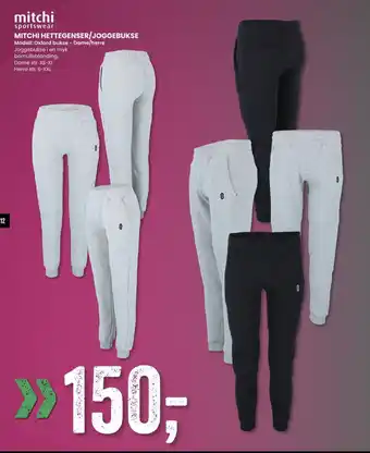 Sport Outlet MITCHI HETTEGENSER/JOGGEBUKSE tilbud