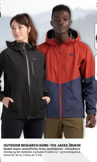 Sport Outlet OUTDOOR RESEARCH GORE-TEX JAKKE tilbud
