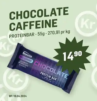 Holdbart CHOCOLATE CAFFEINE tilbud