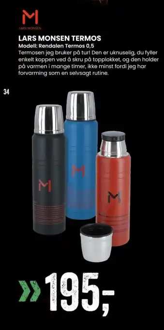 Sport Outlet LARS MONSEN TERMOS tilbud