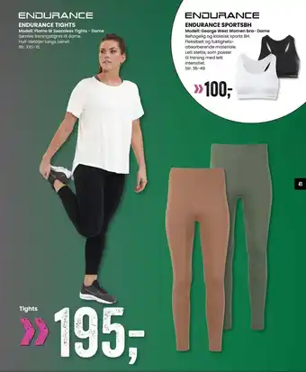 Sport Outlet ENDURANCE TIGHTS tilbud
