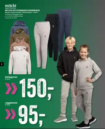 Sport Outlet MITCHI HETTEGENSER/JOGGEBUKSE tilbud