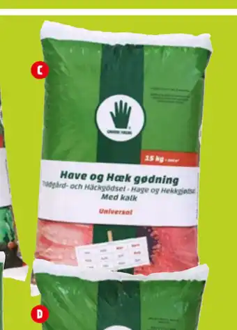 jem & fix GJØDSEL TIL HAGE OG HEKK tilbud