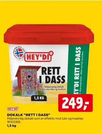 jem & fix DOKALK RETT I DASS tilbud