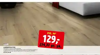 jem & fix LAMINATGULV EIK tilbud
