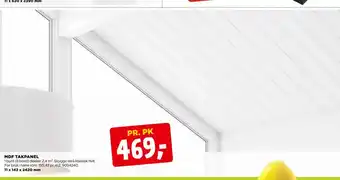 jem & fix MDF TAKPANEL tilbud