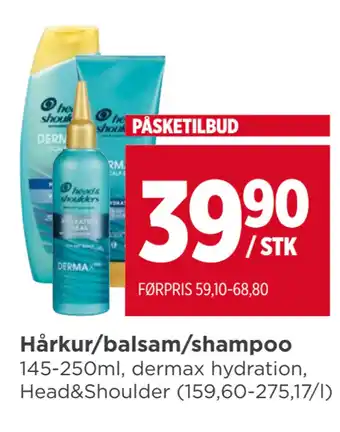 Meny Hårkur/balsam/shampoo tilbud