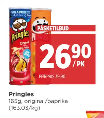 Meny Pringles tilbud