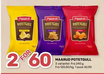 Matkroken MAARUD POTETGULL tilbud