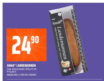 Coop Obs SMAK* LANDEMANNEN tilbud