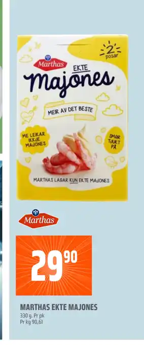 MARTHAS EKTE MAJONES