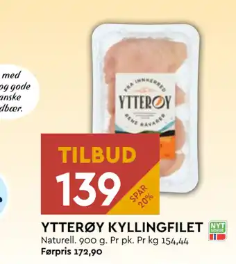 Coop Mega YTTERØY KYLLINGFILET tilbud