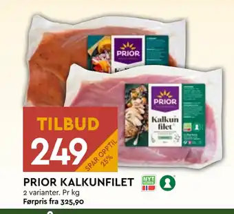 Coop Mega PRIOR KALKUNFILET tilbud