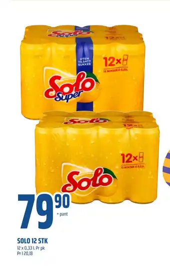 Coop Obs SOLO 12 STK tilbud