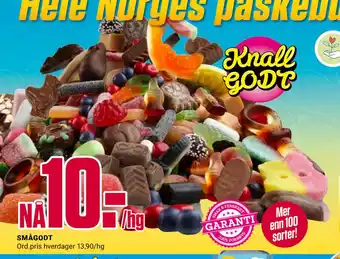 Europris SMÅGODT tilbud