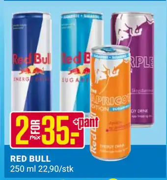 Europris RED BULL tilbud