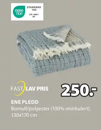 JYSK ENE PLEDD tilbud