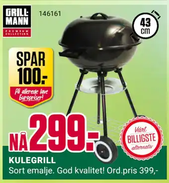 Europris KULEGRILL tilbud