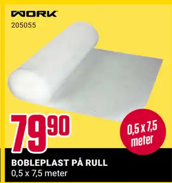 Europris BOBLEPLAST PÅ RULL tilbud