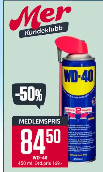 Europris WD-40 tilbud