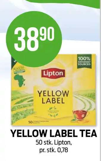 Kiwi YELLOW LABEL TEA tilbud