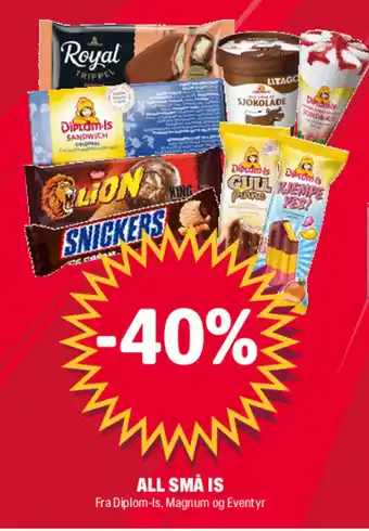Coop Extra ALL SMÅ IS tilbud