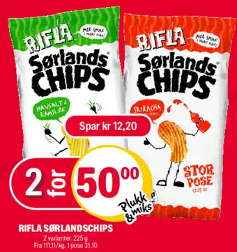 Coop Extra RIFLA SØRLANDSCHIPS tilbud