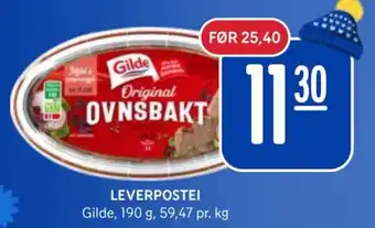 Rema 1000 LEVERPOSTEI tilbud