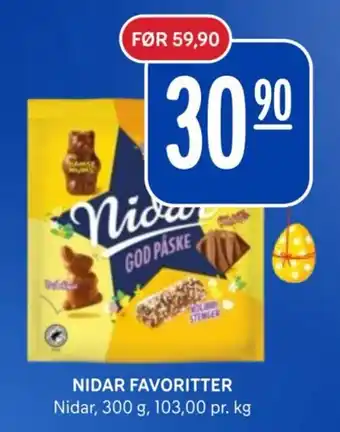 Rema 1000 NIDAR FAVORITTER tilbud