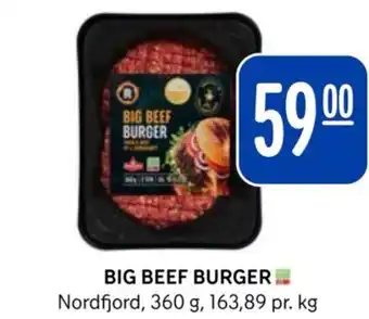 Rema 1000 BIG BEEF BURGER tilbud
