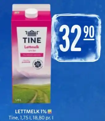 Rema 1000 LETTMELK 1% tilbud