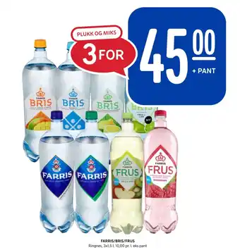 Rema 1000 FARRIS/BRIS/FRUS tilbud
