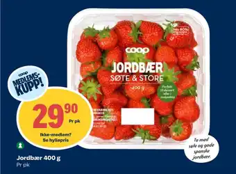 Coop Obs Ukjent jordbær tilbud