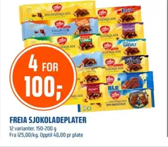 Coop Obs Melkesjokolade sjokoladeplate tilbud