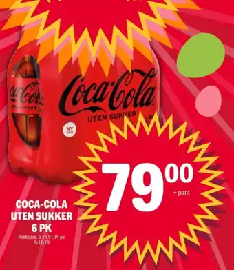 Coop Extra Coca-cola cola zero tilbud