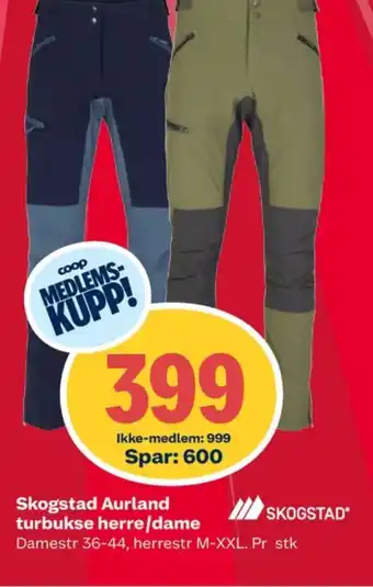 Coop Extra Skogstad bukse tilbud