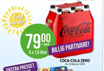 Kiwi Coca-cola cola zero tilbud