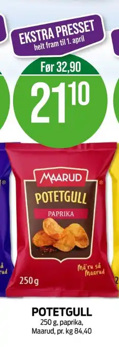 Kiwi Maarud chips tilbud