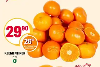 Coop Extra Ukjent klementiner tilbud