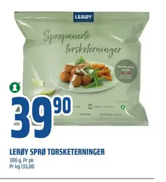 Coop Obs Lerøy torsketerninger tilbud