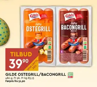 Coop Mega Gilde grillpølser tilbud