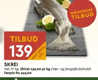 Coop Mega Ukjent skrei tilbud