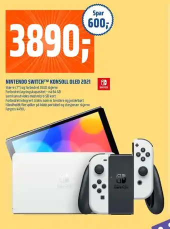Coop Obs Nintendo switch spillekonsol tilbud
