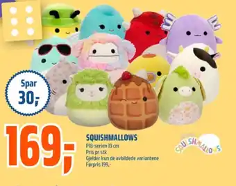 Coop Obs Squishmallows plysjdyr tilbud