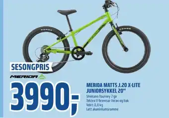 Coop Obs Merida sykkel tilbud