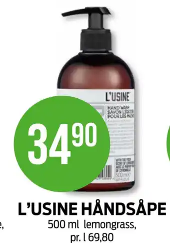 Kiwi Lusine antibacterial flytende håndsåpe tilbud
