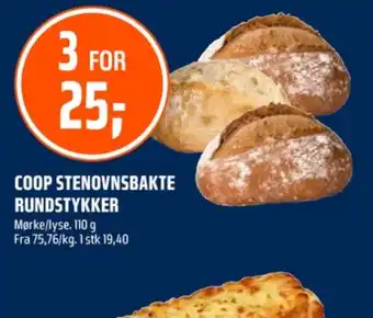 Coop Obs Ukjent butiksbagt brød tilbud