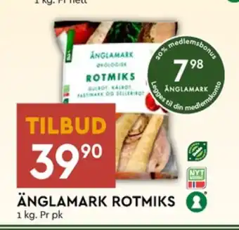 Coop Mega Änglamark rotgrønnsaker tilbud