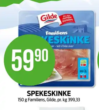 Kiwi Familiens spekeskinke tilbud